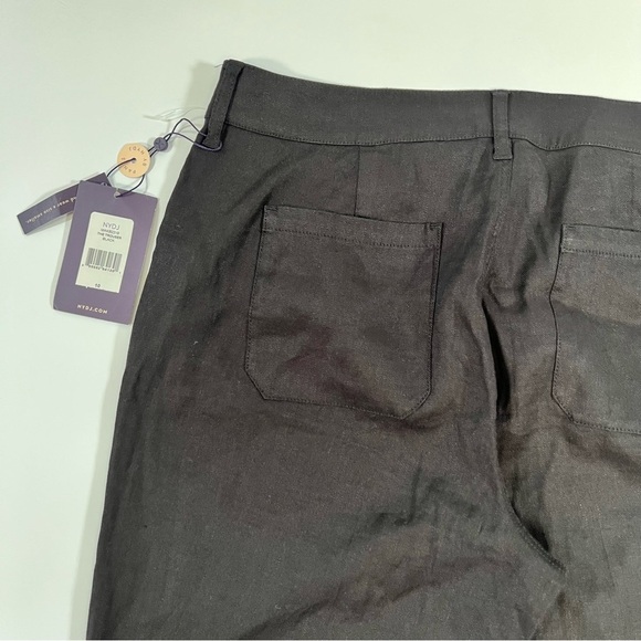 NYDJ The Trouser Pant Black Size 10 NWT | Lift Tuck Technology Classic Work Pant - Picture 6 of 8